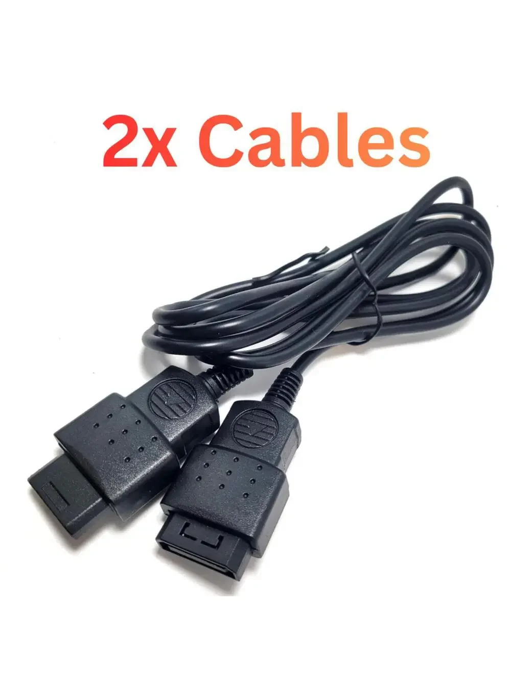2x Sega Saturn Controller Extension Cables (6 Feet)